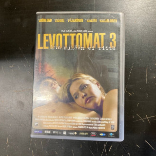 Levottomat 3 DVD (VG+/VG+) -draama-